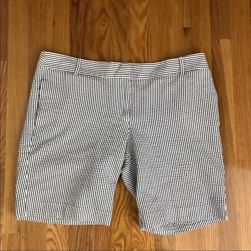 J. Crew Seersucker “City Fit” Shorts